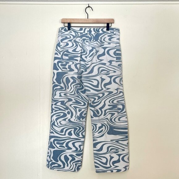 ✨ Cider Retro Swirl High-Waisted Jeans, 10/12 ✨ - Picture 2 of 5